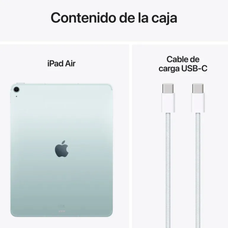 Tablet Apple iPad Air 2024 3 Gen 13" M3 8GB 128GB Wi-Fi+Cell Azul