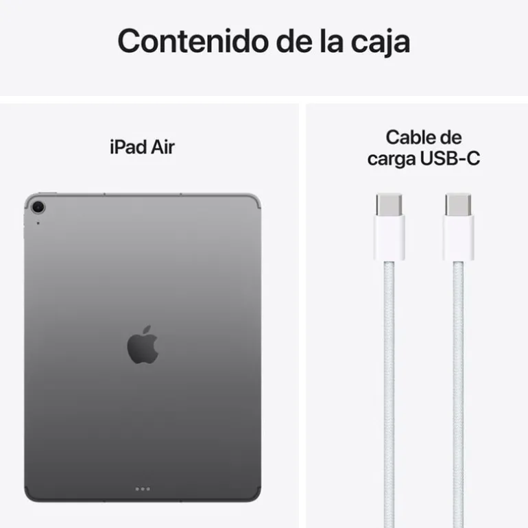 Tablet Apple iPad Air 13" M3 8GB 256GB Wi-Fi + Cell Gris Espacial