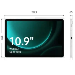 Tablet Samsung Galaxy Tab S9 FE Wi-Fi 10.9" 8GB 256GB Plata Android