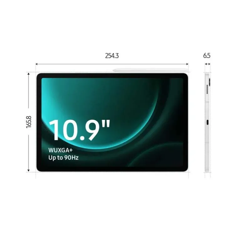 Tablet Samsung Galaxy Tab S9 FE Wi-Fi 10.9" 6GB 128GB Verde Android
