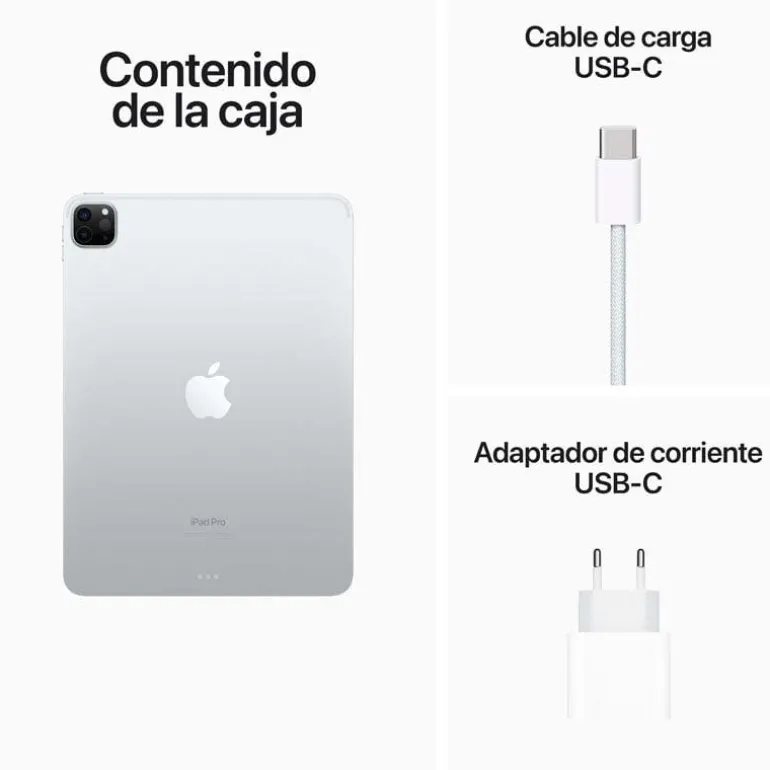 Tablet Apple iPad Pro 2022 11" M2 16GB 1TB Wi-Fi Plata