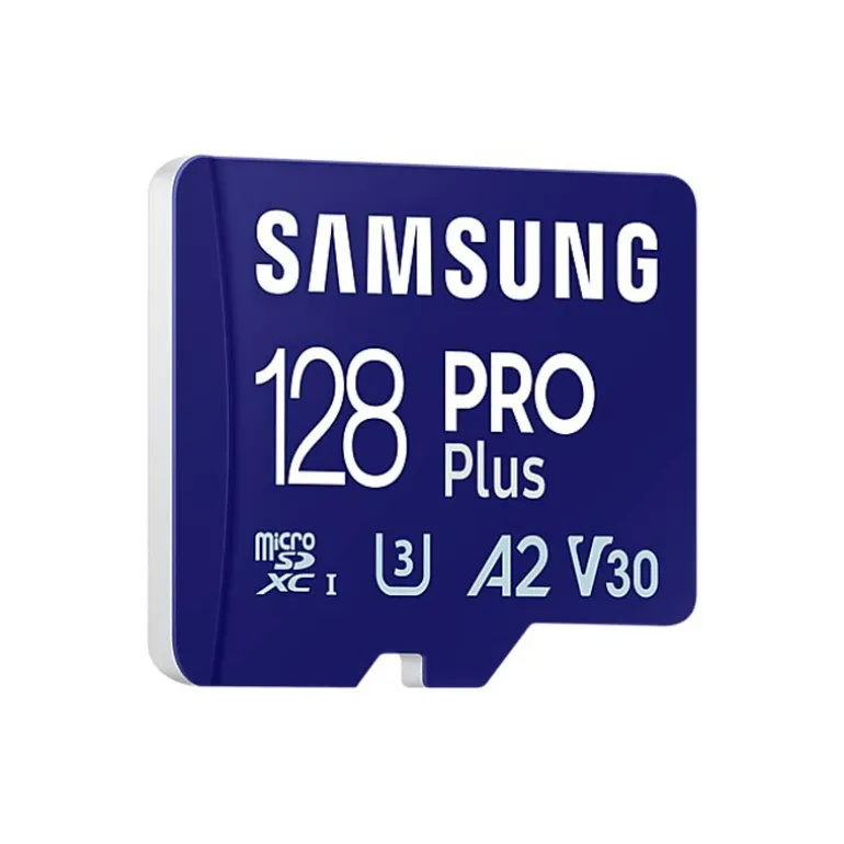 Tarjeta Memoria Samsung PRO Plus 2023 128GB Azul + Adaptador SD