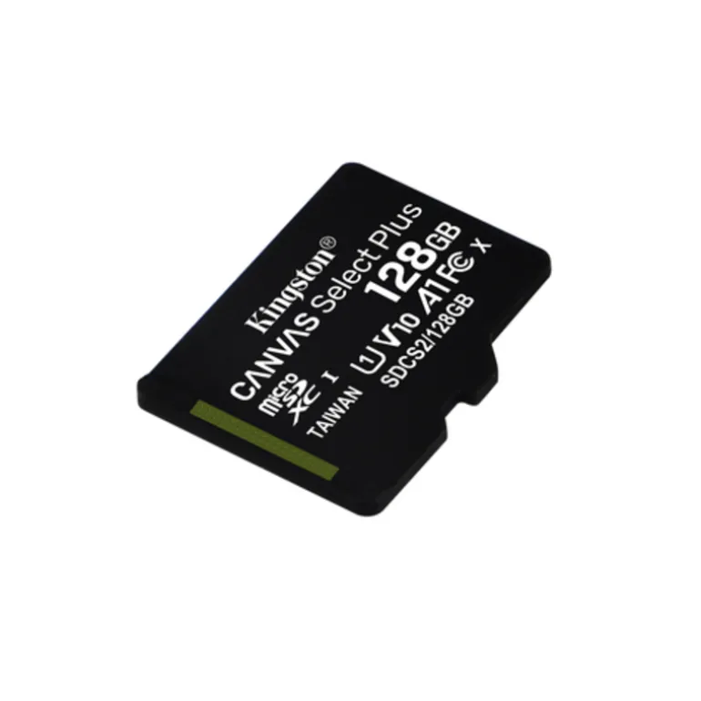 Tarjeta MicroSD Kingston Canvas Select Plus MicroSDHC UHS-I A1 Clase 10 128GB + Adaptador