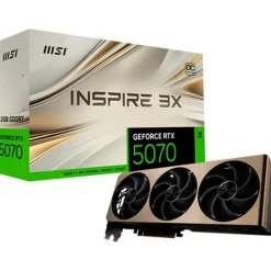 Tarjeta Gráfica MSI GeForce RTX 5070 GAMING TRIO OC 12GB GDDR7 DLSS4