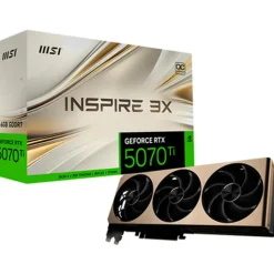 Tarjeta Gráfica MSI GeForce RTX 5070 Ti GAMING TRIO OC WHITE 16GB GDDR7 DLSS4