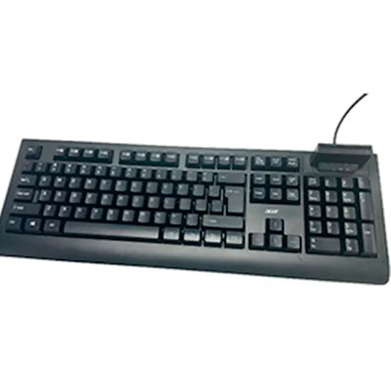 Teclado Acer AKW320 Smart Card Reader Keyboard ISO-ES USB Negro