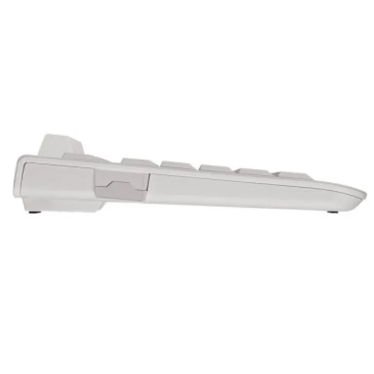 Teclado Cherry con lector DNI Blanco