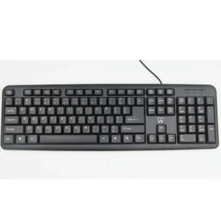 Teclado Ewent EW3109 Slim USB Negro