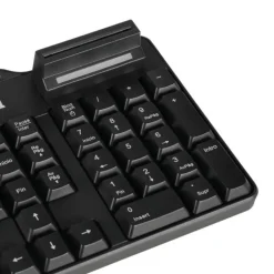 Teclado iggual CK-ID-DNI SMART Lector DNI Negro