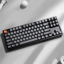 Teclado Keychron K8 Max ISO-ES RGB Hot-Swappable Switch Red Backlight Aluminum