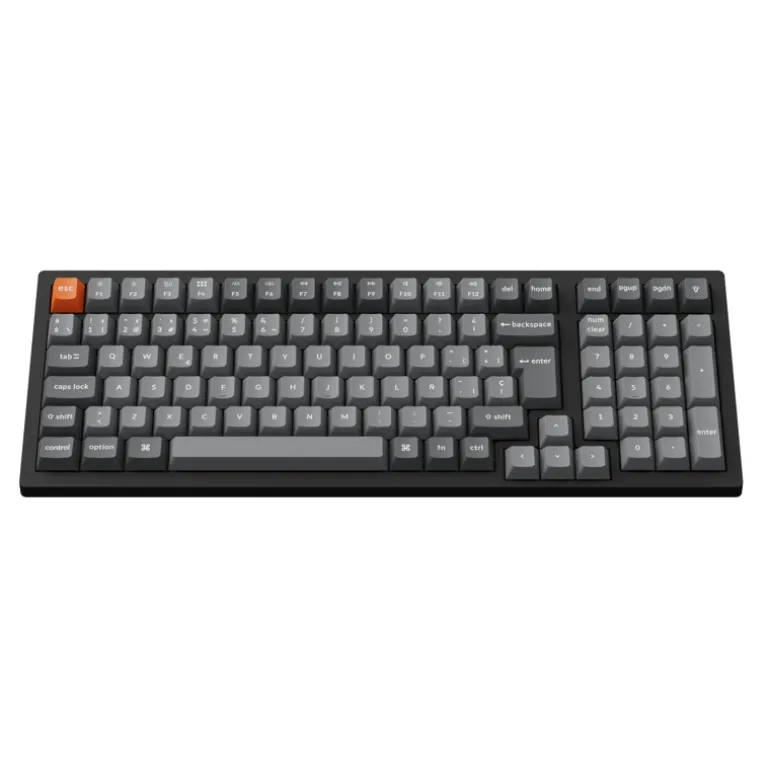 Teclado Keychron K4 Max Swappable Banana Switch Negro