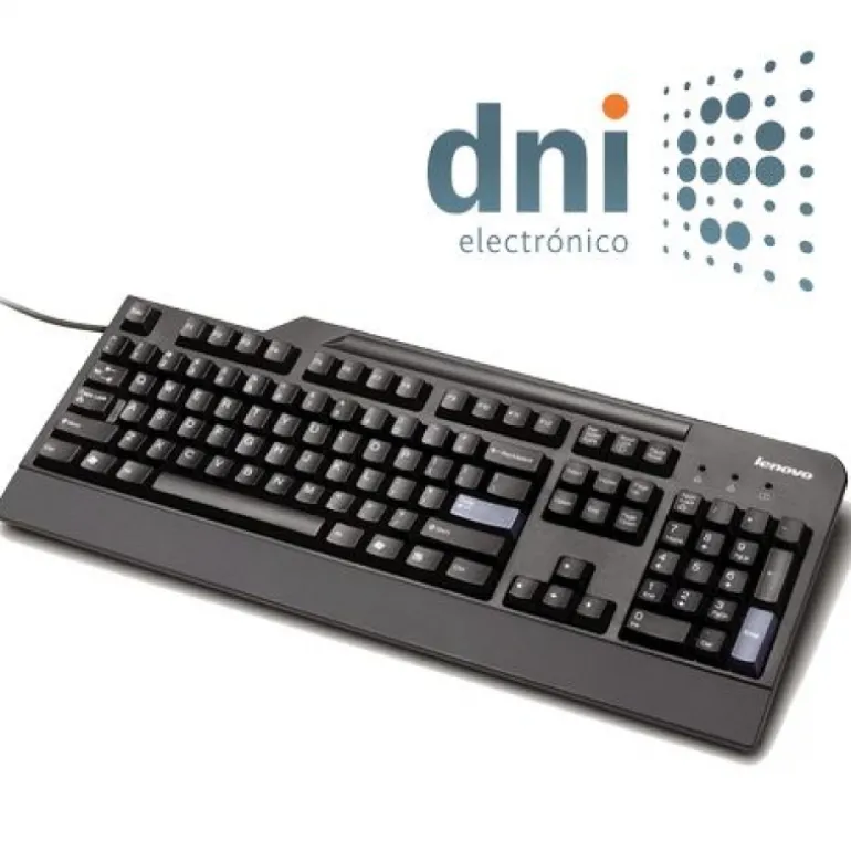 Teclado Lenovo Smartcard Español USB