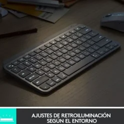 Teclado Logitech MX Keys Mini Wireless Bluetooth Grafito
