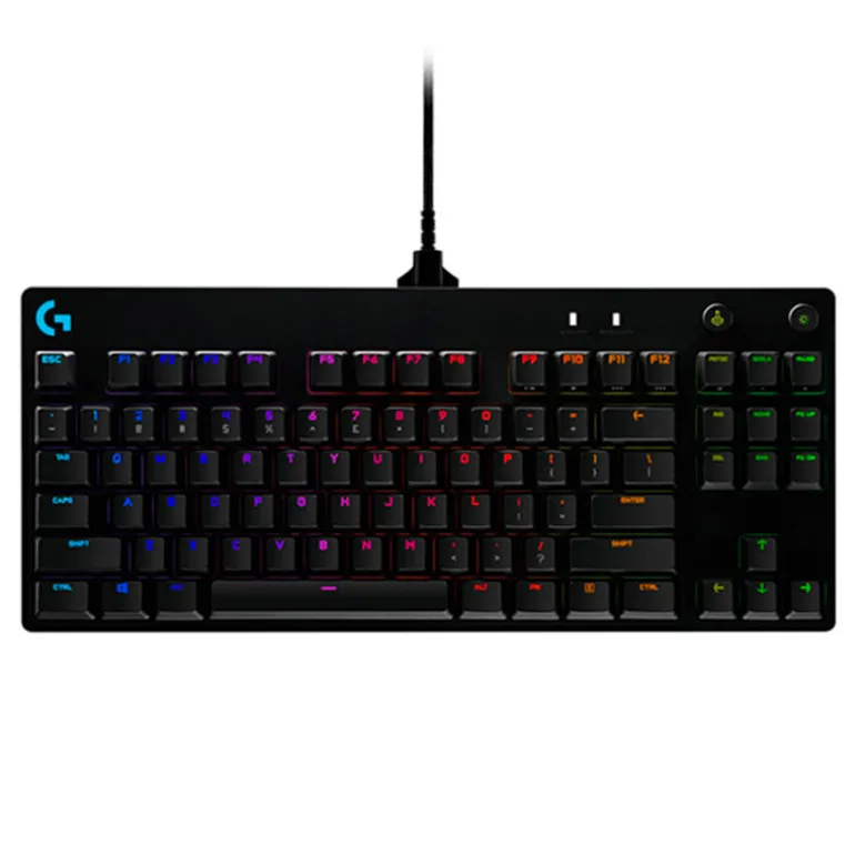Teclado Logitech Pro RGB LightSync GX Blue Negro