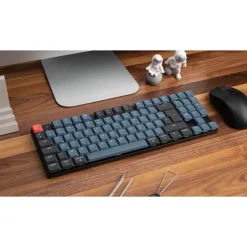 Teclado para Mac y Windows Keychron K6 Pro ISO-ES RGB Hot-Swappable Switch K Pro Mechanical Red Wireless