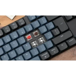 Teclado para Mac y Windows Keychron K6 Pro ISO-ES RGB Hot-Swappable Switch K Pro Mechanical Red Wireless