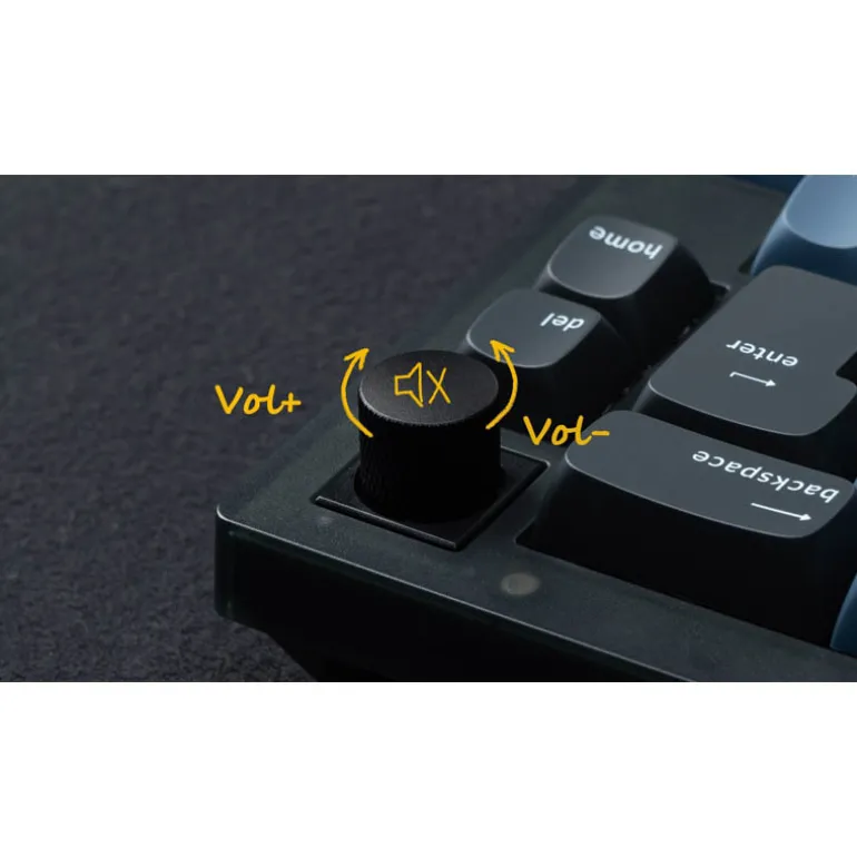 Teclado para Mac y Windows Keychron V3 Knob ISO-ES RGB Switch K Pro Brown