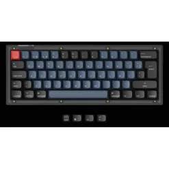 Teclado para Mac y Windows Keychron V4 ISO-ES RGB Hot-Swappable Switch K Pro Red