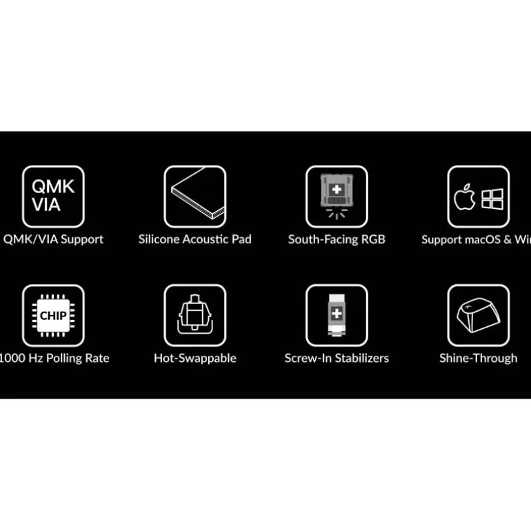 Teclado para Mac y Windows Keychron V4 ISO-ES RGB Hot-Swappable Switch K Pro Red