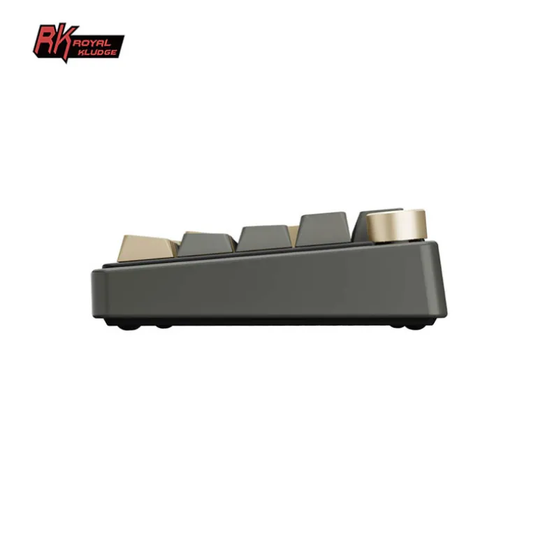 Teclado para Mac y Windows Royal Kludge RKR65 ISO-ES Hot-Swappable Switch Chartreuse Phantom