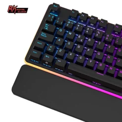 Teclado para Mac y Windows Royal Kludge RK96 ISO-ES Hot-Swappable Switch Brown Wireless Blanco