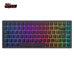 Teclado para Mac y Windows Royal Kludge RK98 ISO-ES Hot-Swappable Switch Brown Wireless Negro