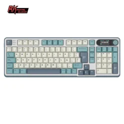 Teclado Royal Kludge RKS98 ISO-ES Hot-Swappable Switch Beige Wireless Light Cloud