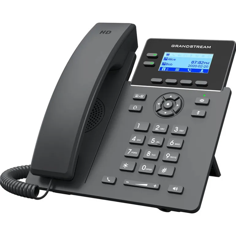 Teléfono Fijo Grandstream GRP2602 IP Esencial 2 Líneas Wi-Fi