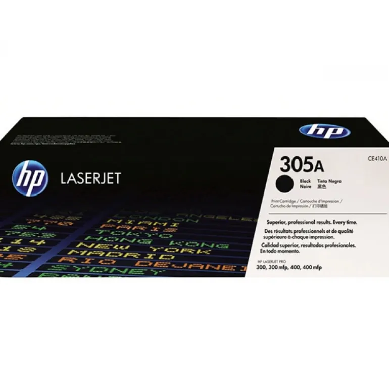 Tóner HP CE410A Nº 305A Negro