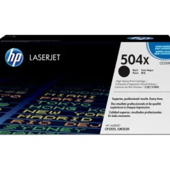 Tóner HP CE250X Nº 504X Negro