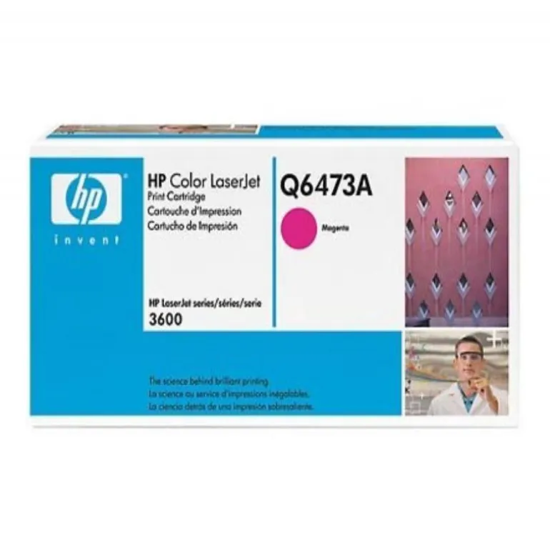 Tóner HP Color Laserjet Q6473A Magenta