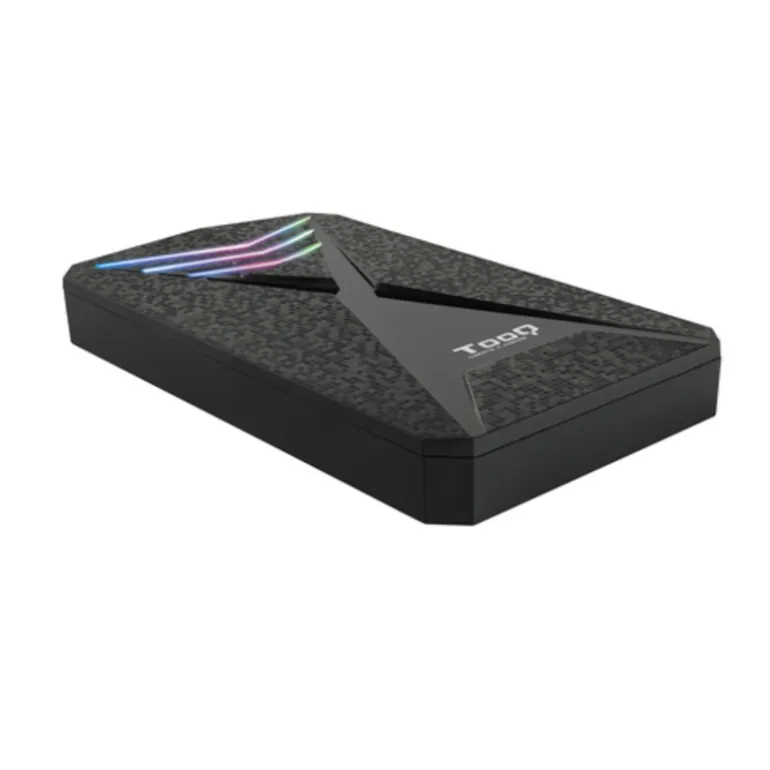 TooQ TQE-2550RGB Gaming RGB 2.5" SATA3 USB 3.0/3.1 Gen1 - Carcasa Externa