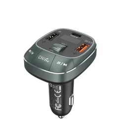 Transmisor FM Vention QC 3 FM/MP3/BT/USB-C/USB