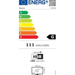 TV/Televisión Hisense 65A7KQ 65" QLED UHD HDR10+