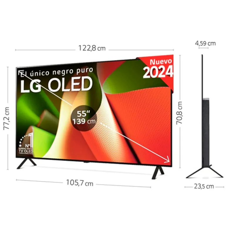 TV/Televisión LG OLED AI B4 55B46LA 55" Smart TV OLED UHD 4K 120Hz HDMI 2.1 HDR