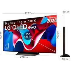 TV/Televisión LG OLED Evo AI C4 55C44LA 55