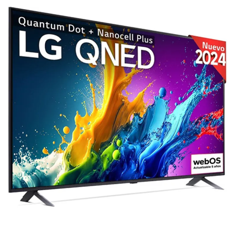 TV/Televisión LG QNED AI 43QNED80T6A 43" Smart TV QNED UHD 4K 60Hz HDMI 2.1 HDR