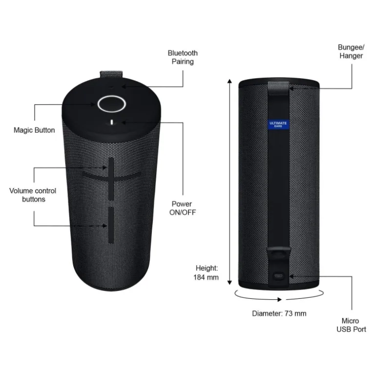 Ultimate Ears BOOM 3 Negro - Altavoz