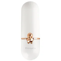 Ventilador Orbegozo Mano HF2500 Blanco/Oro Rosa