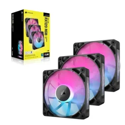 Ventilador Corsair iCUE LINK LX120-R Reverse RGB PWM 120mm Blanco