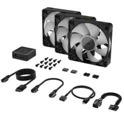 Ventilador Corsair iCUE LINK LX120-R Reverse RGB PWM 120mm Blanco