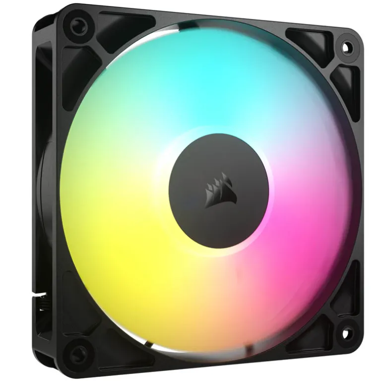 Ventilador Corsair RS140 ARGB PWM 140mm Dual Pack Negro