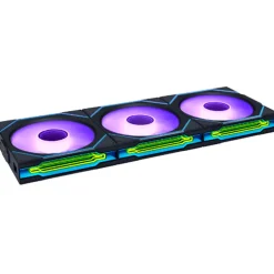 Ventilador Lian Li Uni Fan SL-INF Wireless ARGB Reverse Blade 120mm Triple Pack Negro