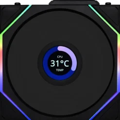 Ventilador Lian Li Uni Fan TL140 Wireless ARGB 140mm Negro