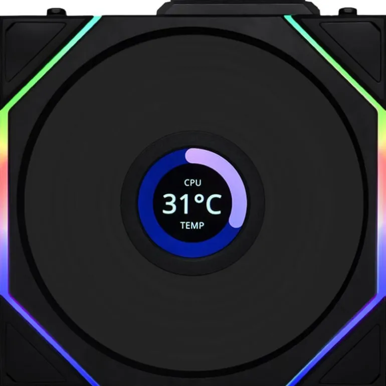 Ventilador Lian Li Uni Fan TL140 Wireless ARGB 140mm Negro