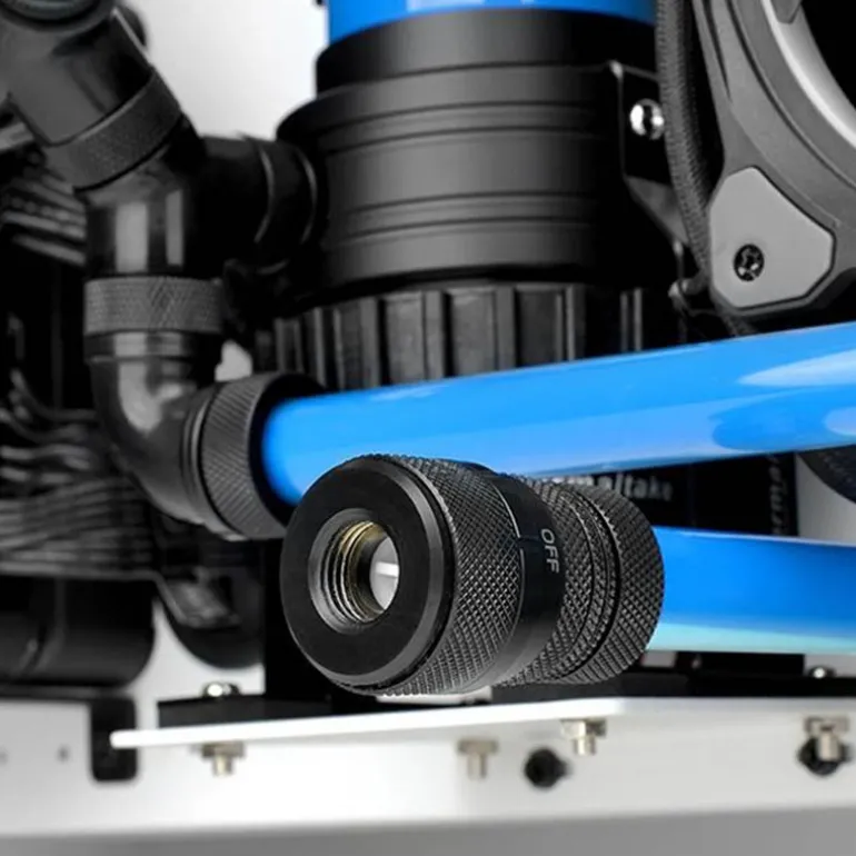 Válvula Drenaje Thermaltake Pacific Drain Valve G1/4" Negro
