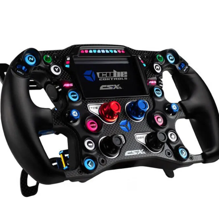 Volante Cube Controls CSX-3 6 Paddles Azul